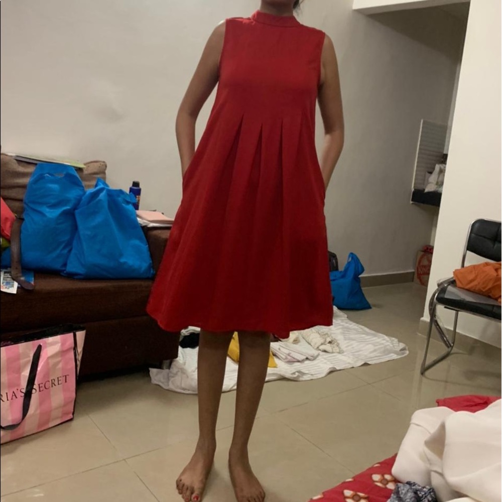 Vanheusen Red Dress - Picture 1 of 3